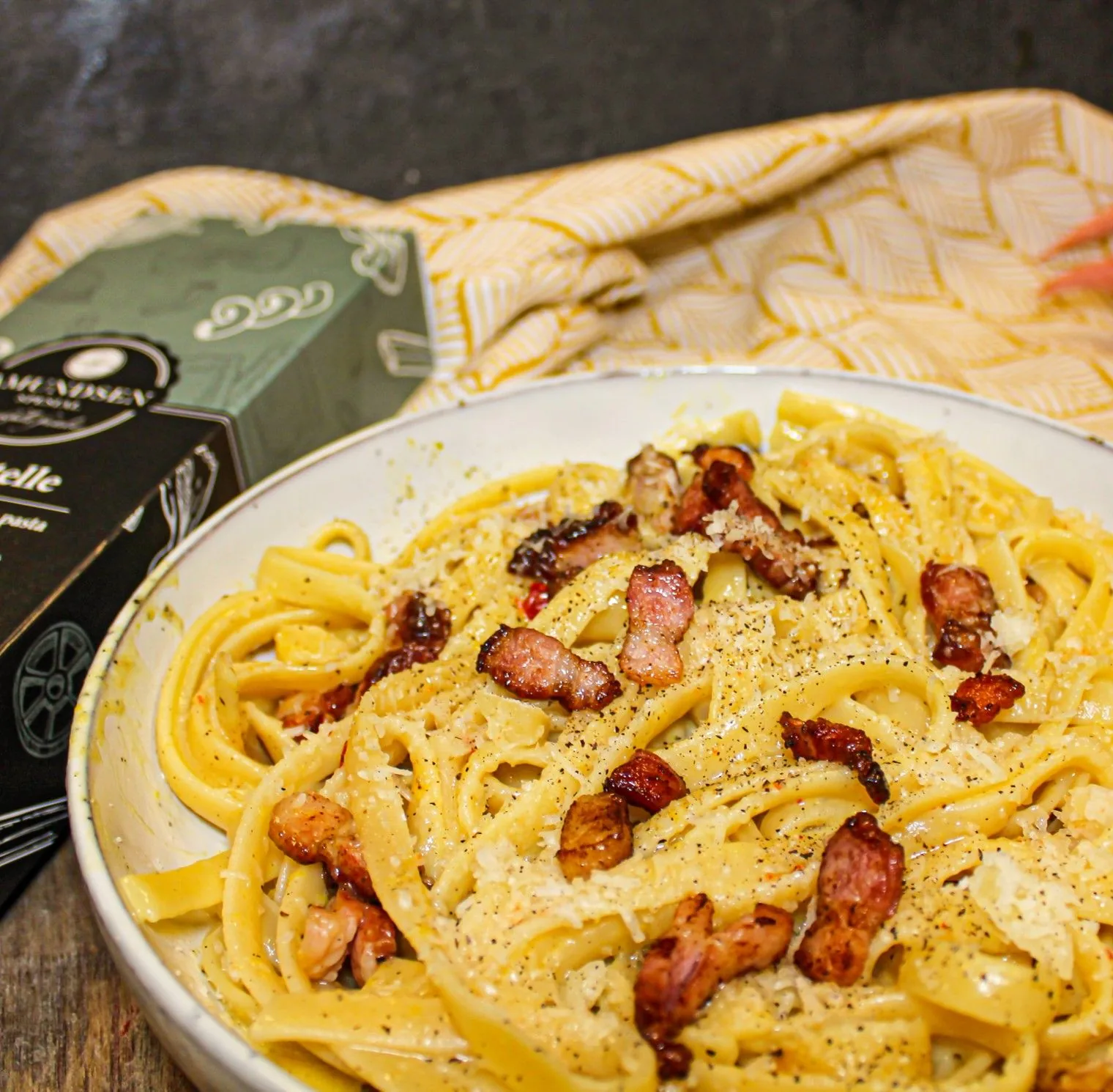 Pasta carbonara